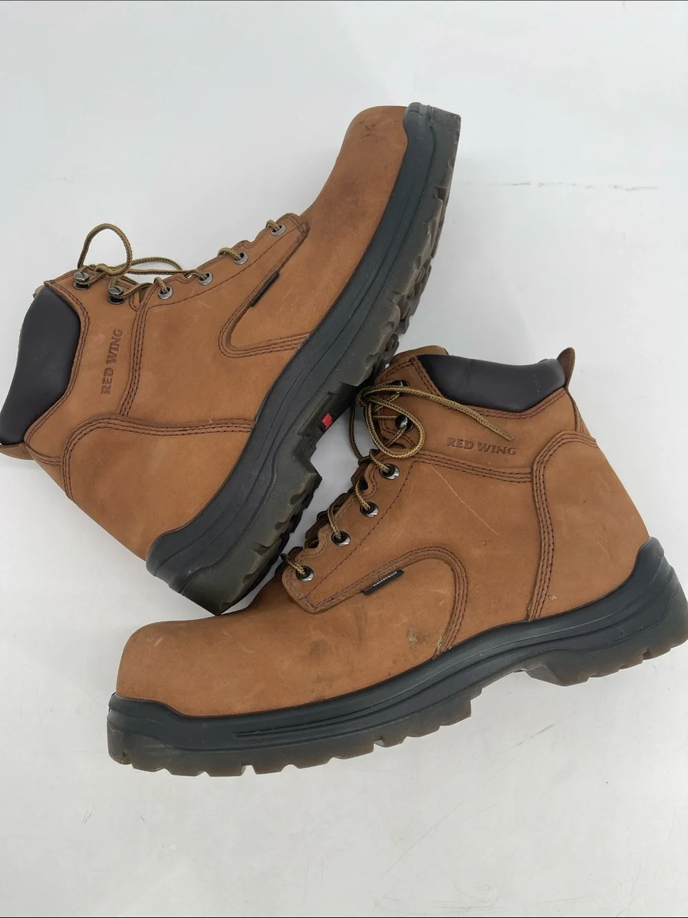 Red Wing King Toe 6-Inch Waterproof Safety Toe Men’s Boots Size 13D